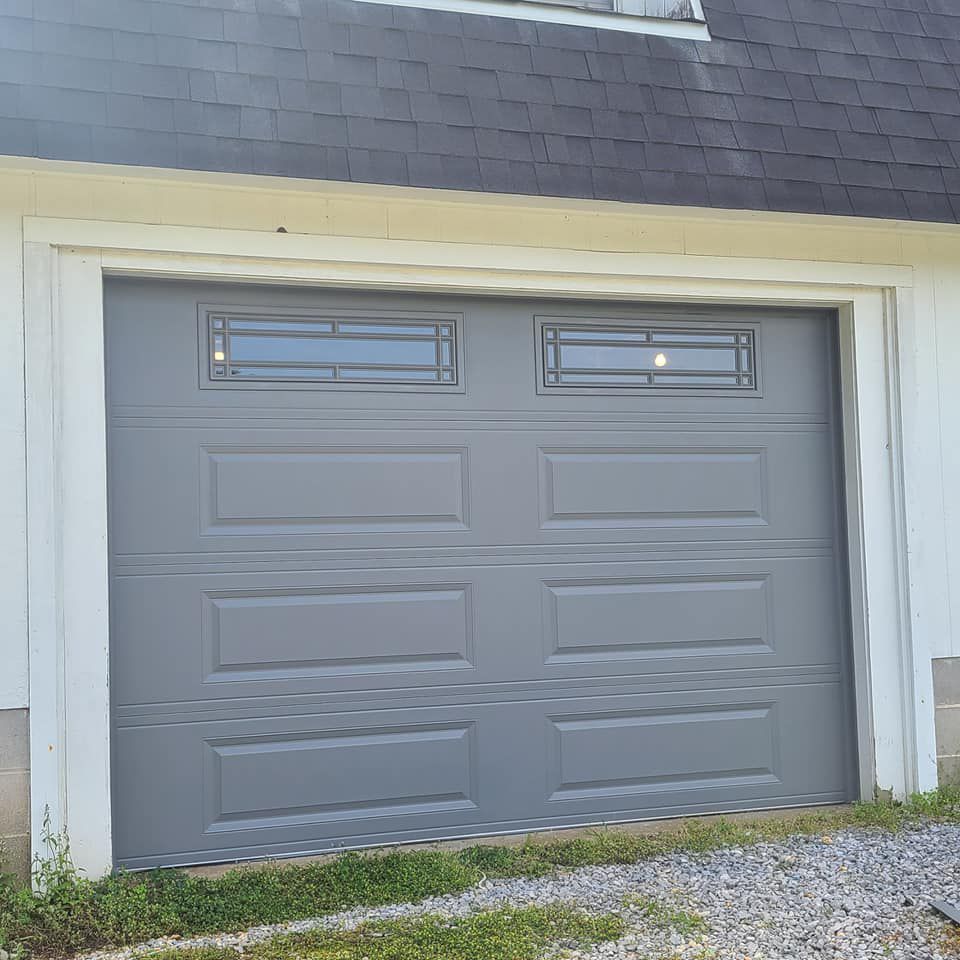 long panel garage doors