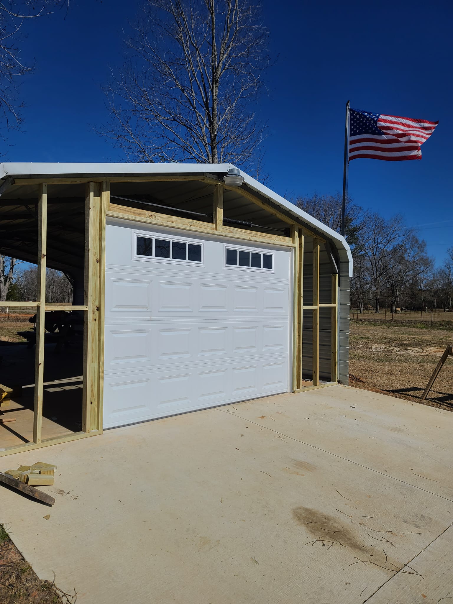 How to Turn A Carport Into An Enclosed Garage - Carport Enclosures