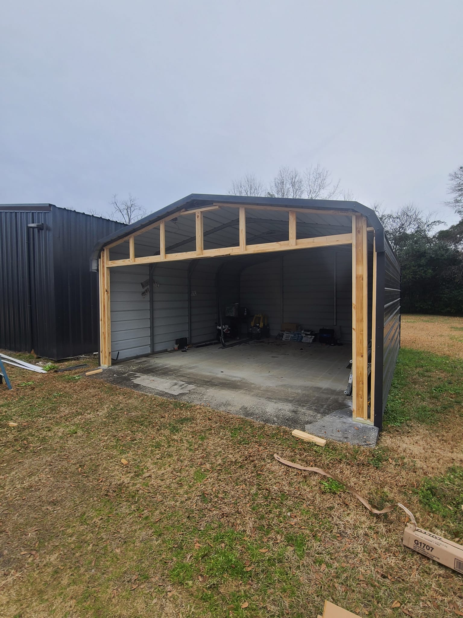 How to Turn A Carport Into An Enclosed Garage Carport Enclosures
