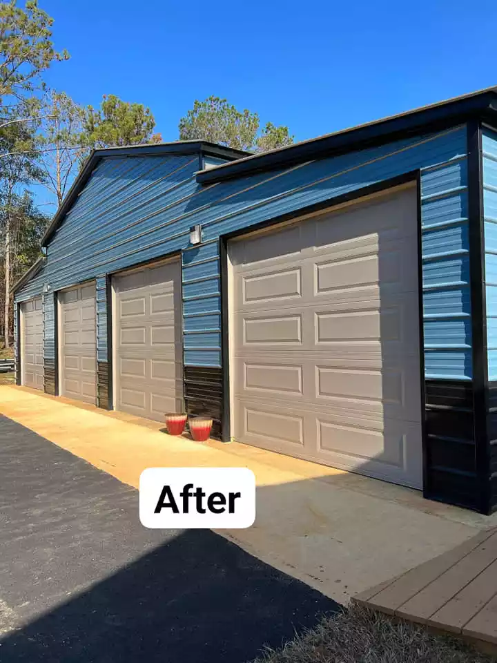 After Garage Door Service